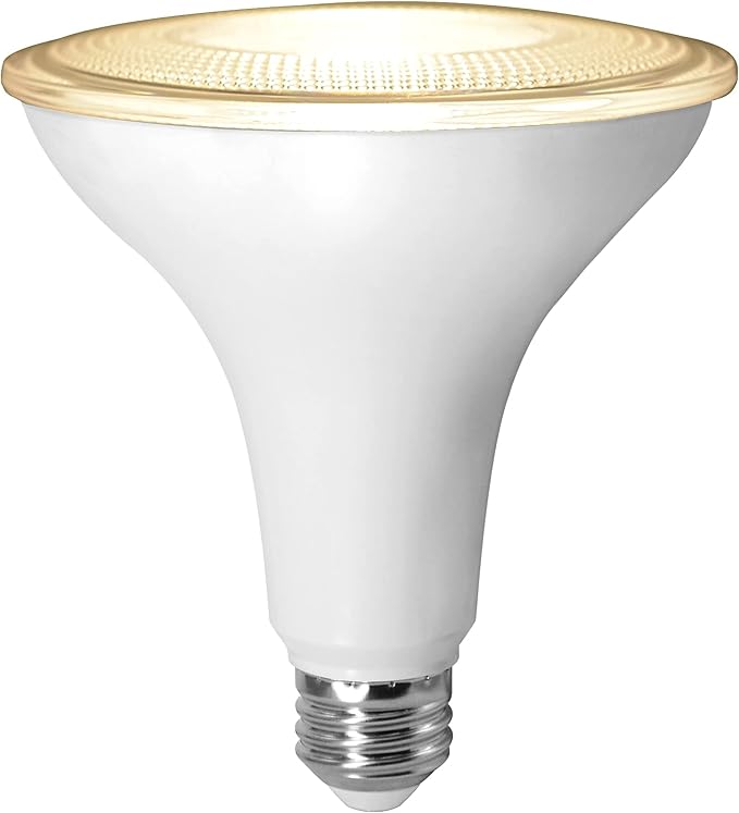 Sylvania Dusk to Dawn PAR38 LED Light Bulb with Auto On/Off Light Sensor, 120W=14W, 1250 Lumens, 5000K, Daylight - 4 Pack (41364)