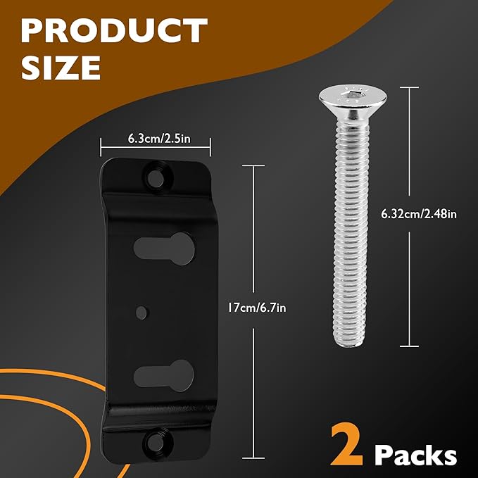 HQPASFY 2 Packs Trailer-Stop Adapter Kit for Pit-Stop Wheel Chock System TK-3000