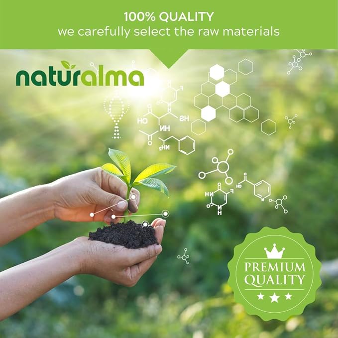 Naturalma Ashwagandha (Withania somnifera) Root Alcohol-Free Tincture - 6.76 fl oz Liquid Extract in Drops - Herbal Supplement - Vegan