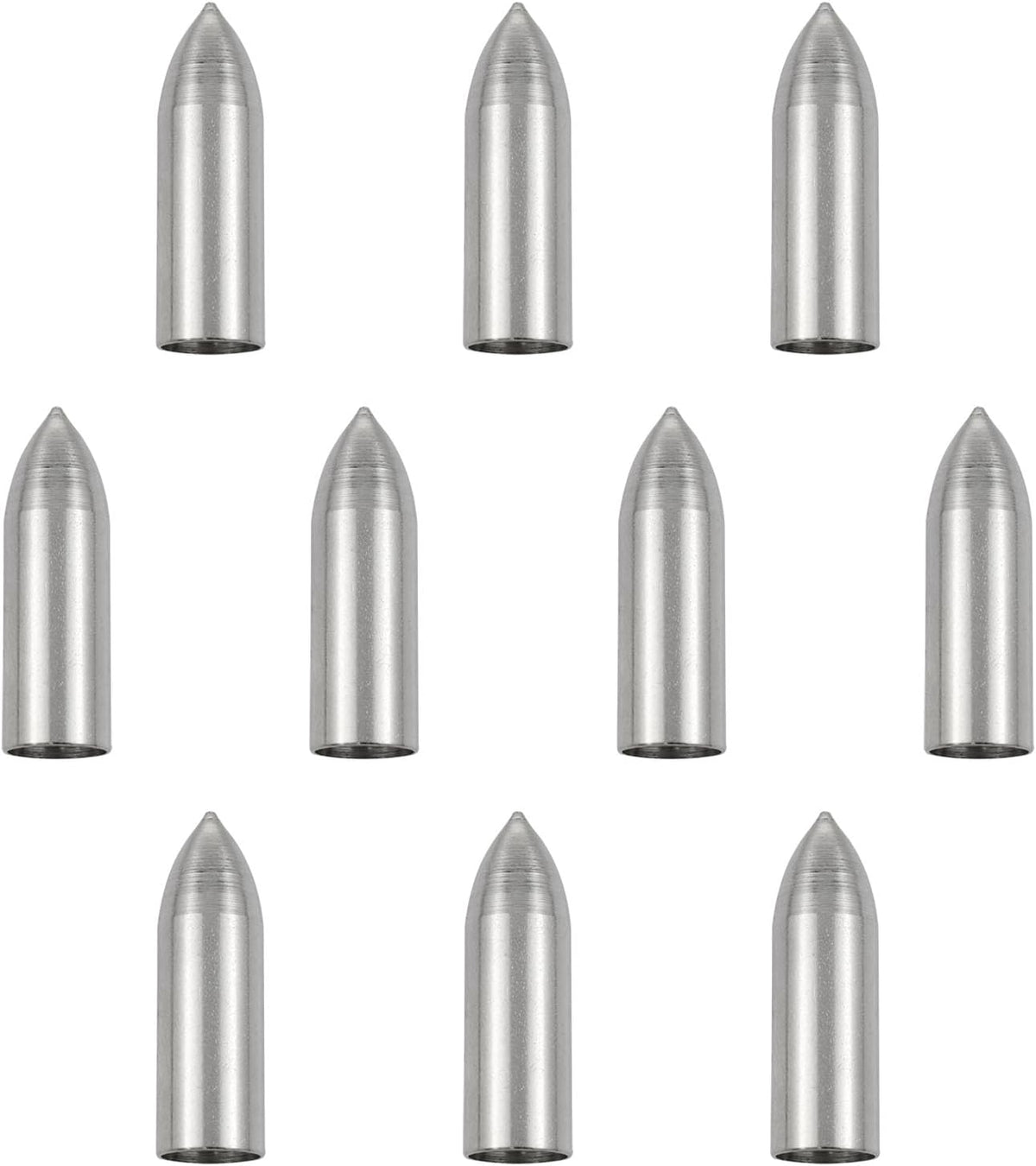 Skiennix 8cm Arrow Accessory - Target Heads for Recurve & Compound Bows | 10-Pack for Archery Practice