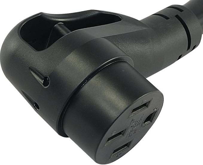 Conntek 15306 50 Amp RV Extension Cord- UL Listed, (30 Feet), 30 - Feet, Black