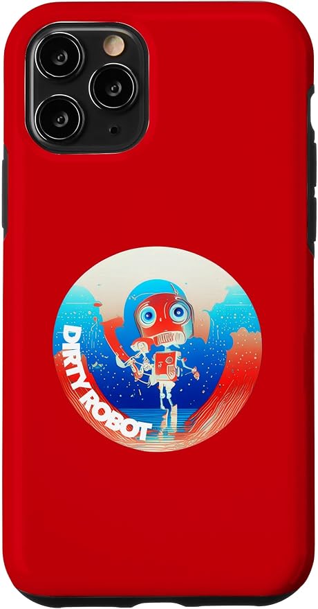 Dirty Robot my computer friend brand AI computing code cobot Case for iPhone 11 Pro