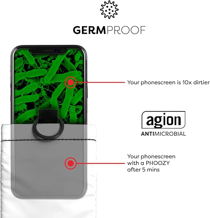 PHOOZY Apollo II Thermal Phone Case with NASA-Derived Technology - Extends Battery Life 4X in Hot or Cold Weather - Military Grade 8-Foot Drop Protection Insulated Pouch - Large Mint