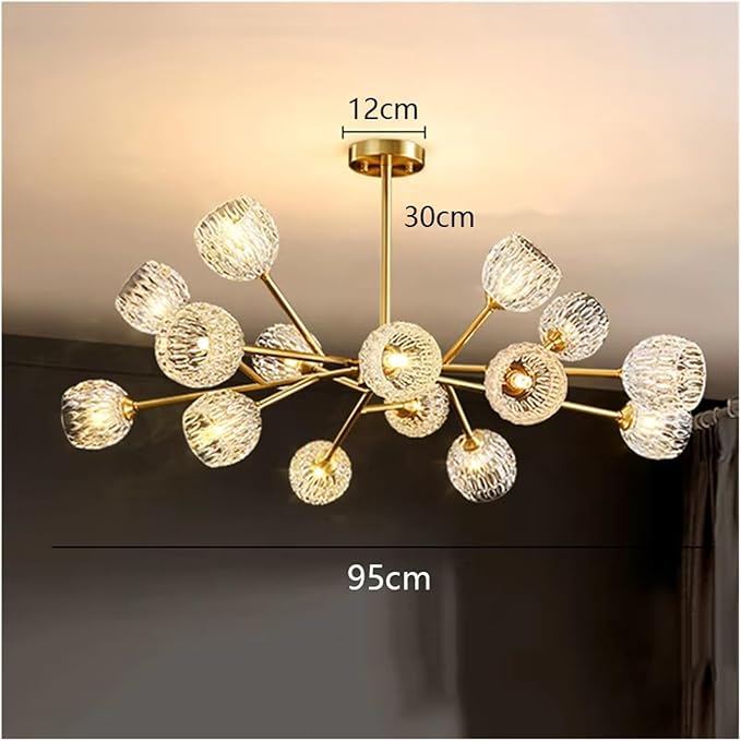 Nordic Smart Home Decoration Chandeliers Living Room Art Design Pendant Lights Indoor Lighting Dining Room Led Hanging Lamp, Home décor