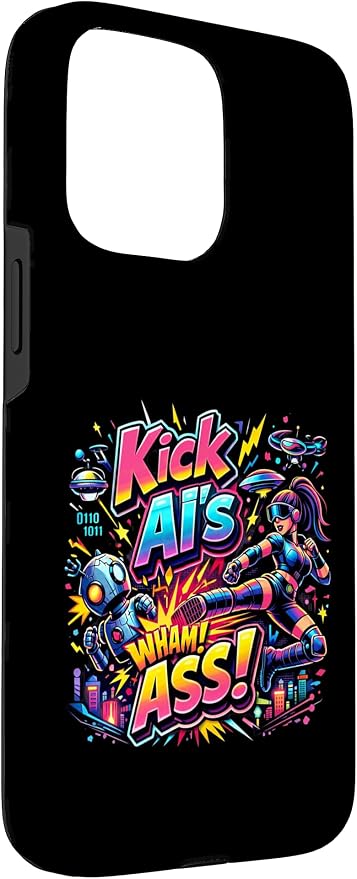 Tech Human vs AI Case for iPhone 15 Pro Max