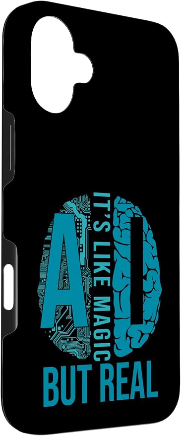 Artificial Intelligence Robot Futuristic AI Robotic Engineer Case for iPhone 16 Plus