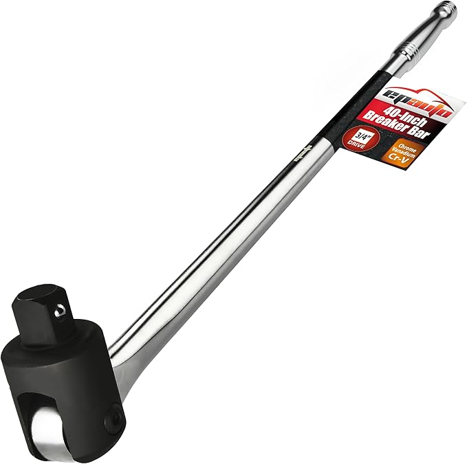 EPAuto 3/4 Inch Drive by 40" Length Breaker Bar, CR-V Steel