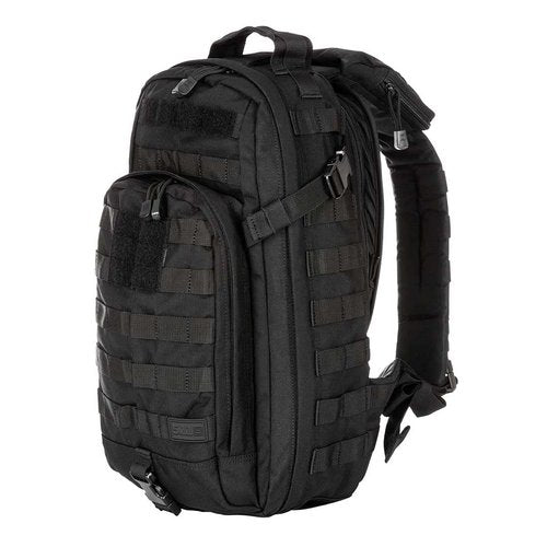 5.11 Tactical Sling Bag Pack MOAB 10, Shoulder Crossbody Military Bag, 18L, Black, Style 56964ABR