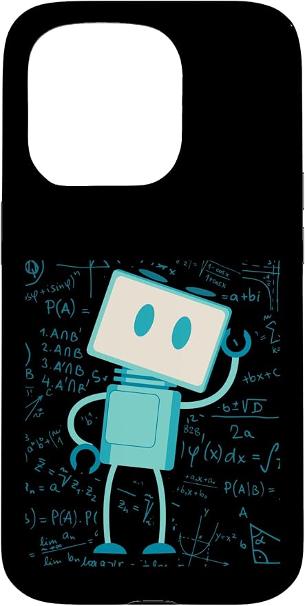 Artificial Intelligence Robot Futuristic AI Robotic Engineer Case for iPhone 15 Pro