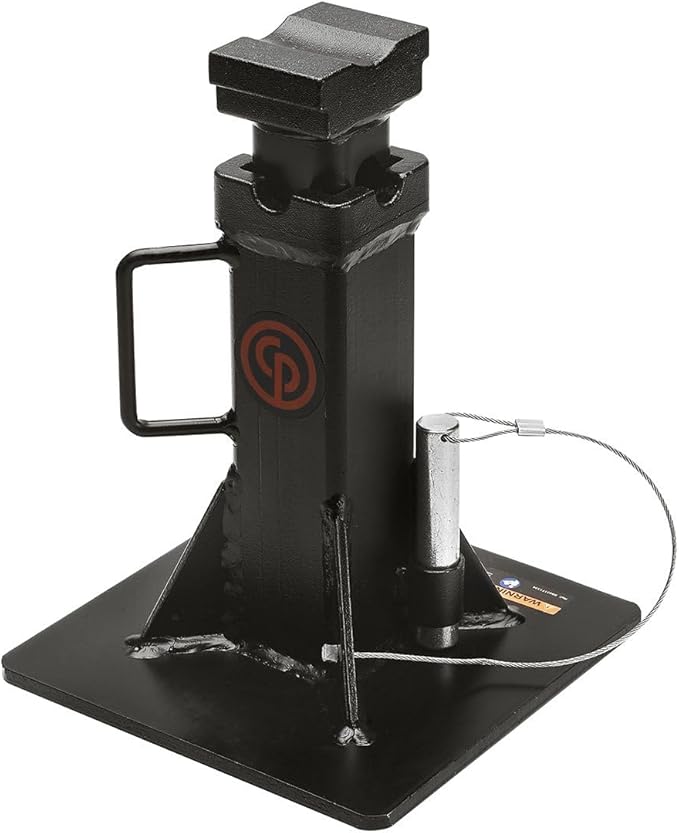 Chicago Pneumatic CP82120 - Jack Stands, 12 Ton (12T), Heavy Vehicle, Lifting Height 11.81-17.72 Inch (Pair)