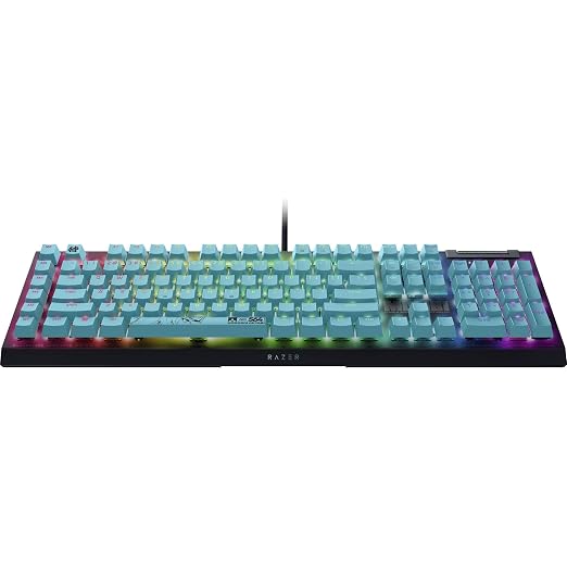 Razer BlackWidow V4 X Mechanical Gaming Keyboard, Zenless Zone Zero Edition | Green Switches Tactile & Clicky, 6 Macro Keys, Chroma RGB, Doubleshot ABS Keycaps, Sound Dampening & Stabilizers