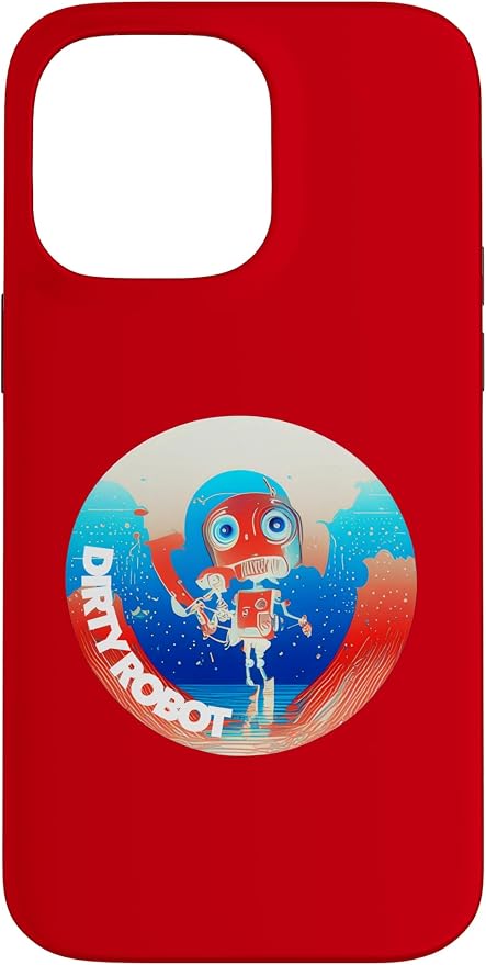 Dirty Robot my computer friend brand AI computing code cobot Case for iPhone 14 Pro Max