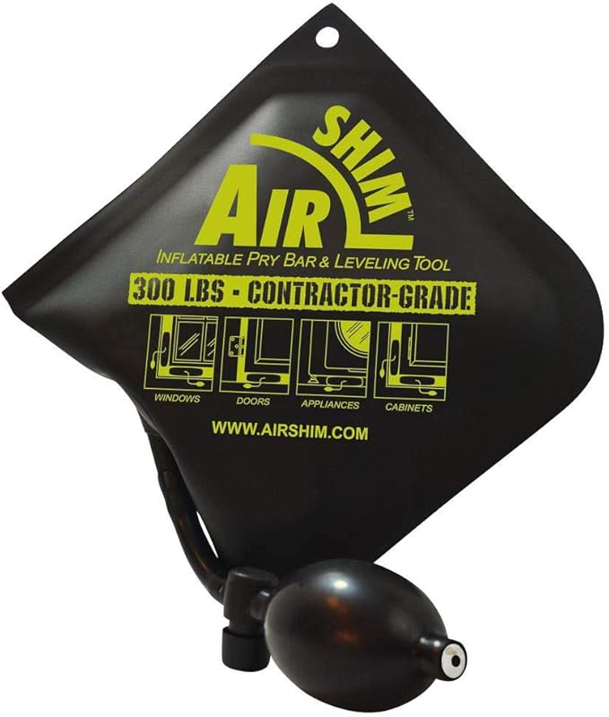 Calculated Industries #1190 Air Shim Inflatable Pry Bar and Leveling Tool; 300 LB Rating; Contractor-Grade Alignment Pump Wedge, 1 Piece