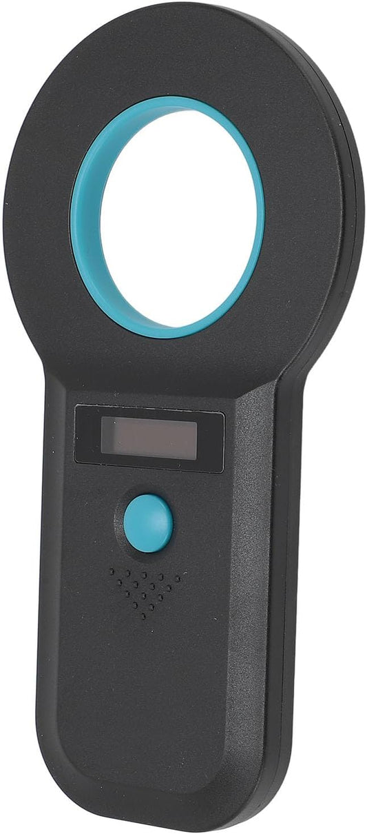 aqxreight Pet Chip Scanner Animal Tag Reader USB Interface 15 Digits Microchip Recognizer for Cats Dogs 128 Data Storage Black Your Which Microchip Efficient Reliable Obtain Can This (Black)