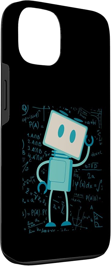 Artificial Intelligence Robot Futuristic AI Robotic Engineer Case for iPhone 13
