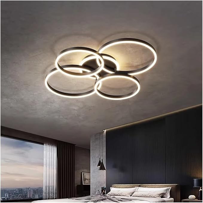 Nordic Decoration Home Bedroom Decor Smart led Lamps Ceiling Lights for Living Room Indoor Lighting, Luxury(Warm White,68 x 89 cm)
