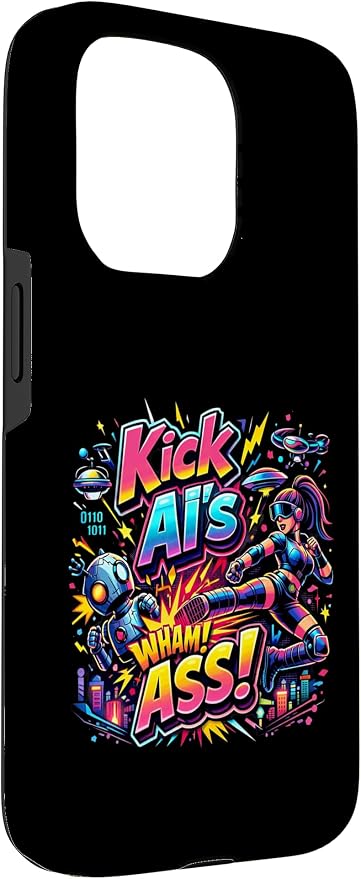 Tech Human vs AI Case for iPhone 15 Pro