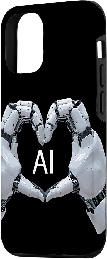 iPhone 13 Love AI, Artificial Intelligence, robot hands Case