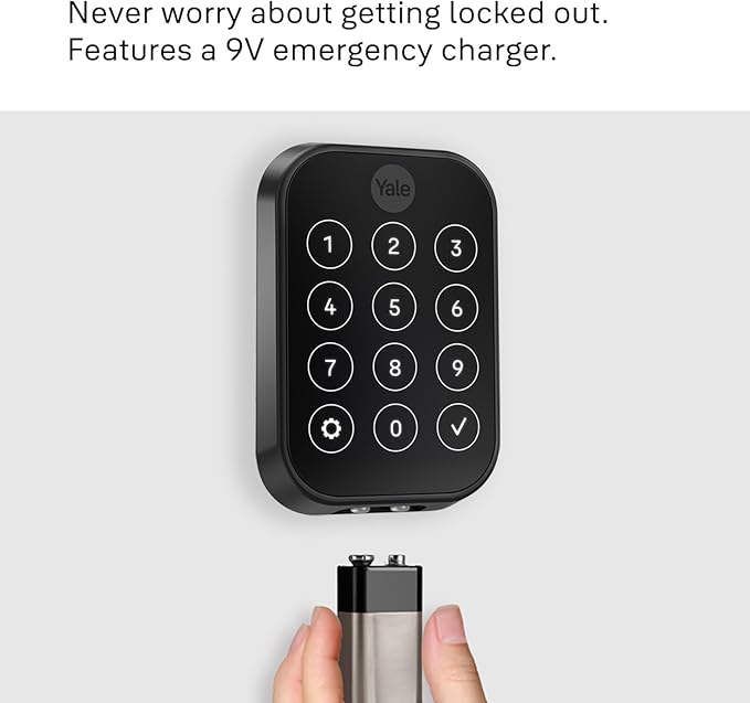 Yale Assure Lock 2 with Wi-Fi – Oil Rubbed Bronze Smart Lock for Front Door with Keypad, App Control, Backup Key, and Deadbolt – Secure Keyless Entry Door Lock, YRD450-WF1-0BP
