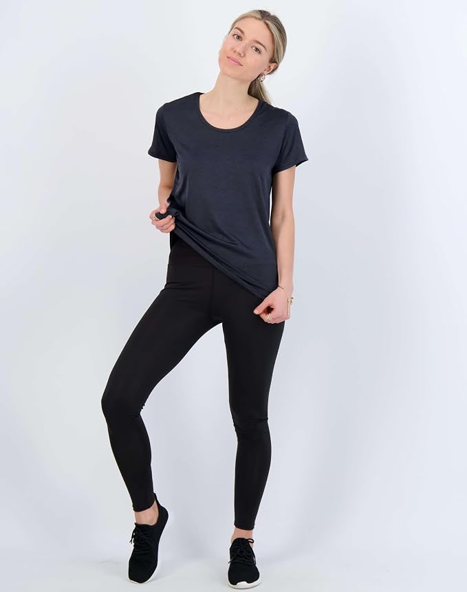 5 Pack Women's Dry Fit Short Sleeve Athletic Gym Workout Running Tops | Available in Plus Size, Exercise, Sports, Fitness, Quick Dry, Cooling, Moisture Wicking, Loose Basic Tees, Yoga, Pilates