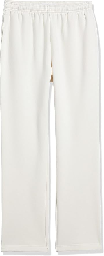 Amazon Essentials Men's Relaxed Straight Leg Fleece Open Bottom Sweatpant (Available in Big & Tall)