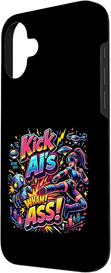 Tech Human vs AI Case for iPhone 16 Plus