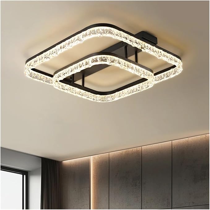 Nordic Home Decoration Salon Bedroom Decor Smart Led Lights Ceiling Light Indoor Lighting Versatile Use(RC Remote dimming,40 60cm)