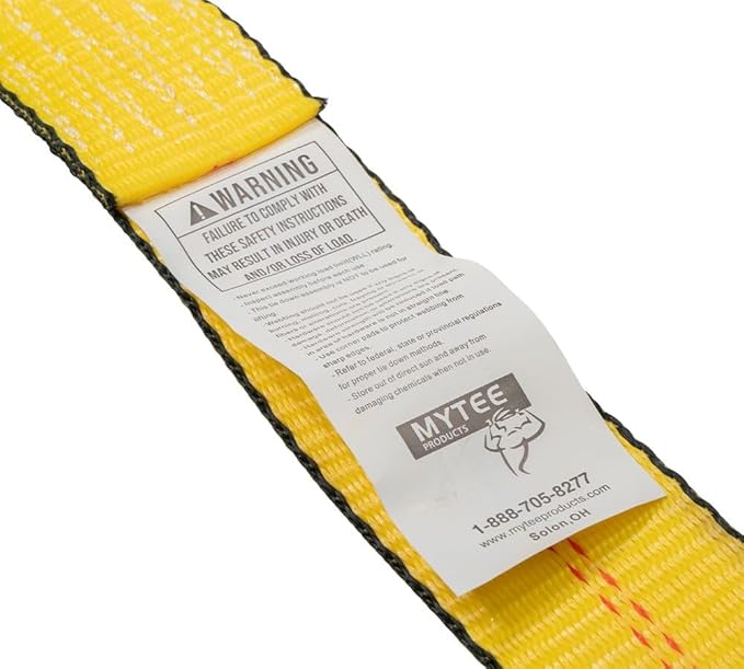Mytee Products 10 Pack 2" x27' Self-Tensioning Ratchet Strap with J Hooks - 10,000 lbs BS - Heavy Duty Tie Down Large Bar Handle and Cargo Straps with Wire Hooks for Flatbed, Trucks, Pickup - Yellow