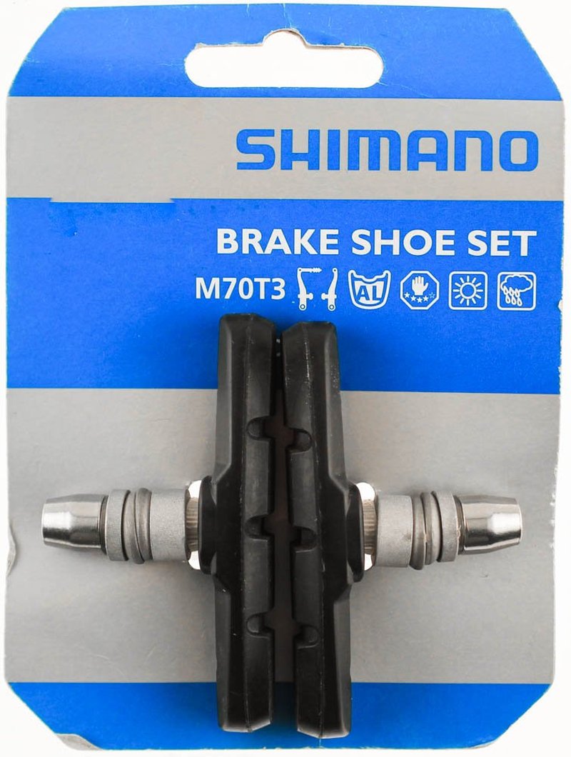 Shimano Deore/LX Bicycle V-Brake Pads - Pair - Y8BM9810A