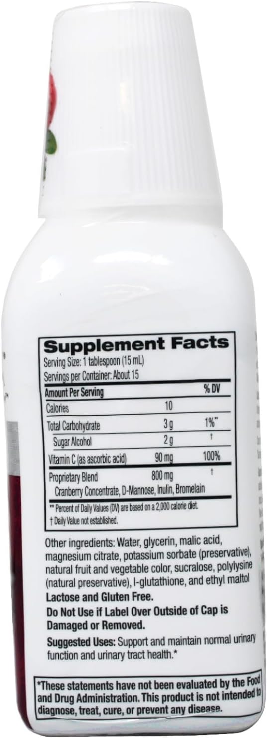 Cystex Liquid Cranberry Complex, 7.6 Fl Oz (Pack of 4)