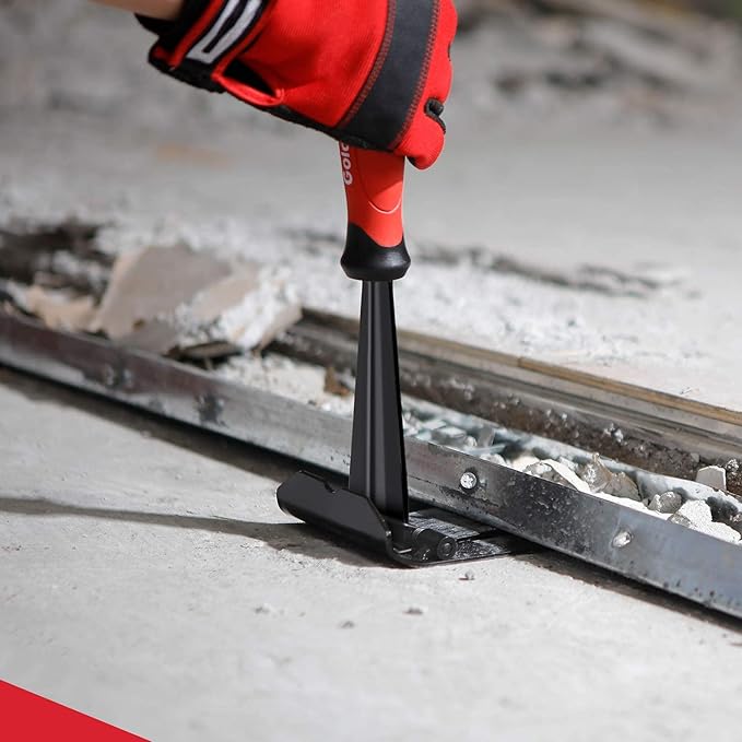 Goldblatt Trim Puller, emoval Multi-Tool for Commercial Work + ValueMax Laminate Wood Flooring Installation Kit
