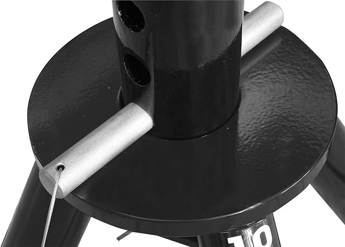 Torin 10 Ton (20,000 lb) Capacity Heavy Duty Steel Jack Stands, Low Profile, 2 Pack, T80070 , Black
