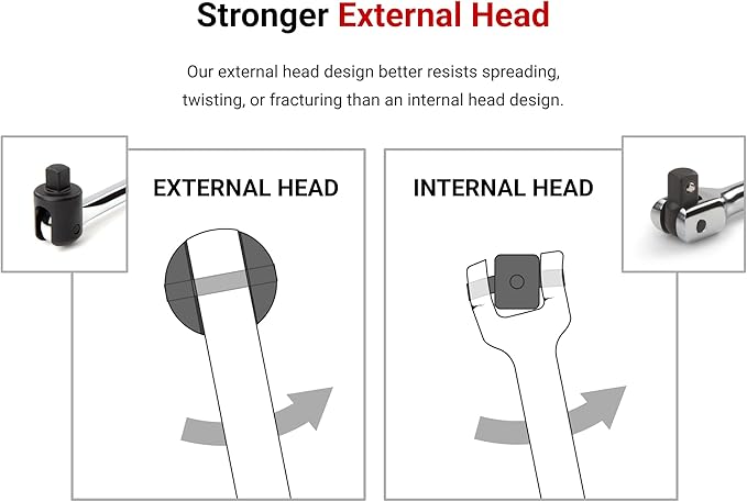 TEKTON 3/8 Inch Drive x 18 Inch Breaker Bar | SBH00118