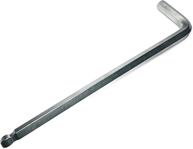 1pcs 1/2 Ball End Allen Wrench sets,1/2" Hex Key Wrench set,10.43 inch lengh allen key Door Key L Shaped hex wrench set with Long Arm.