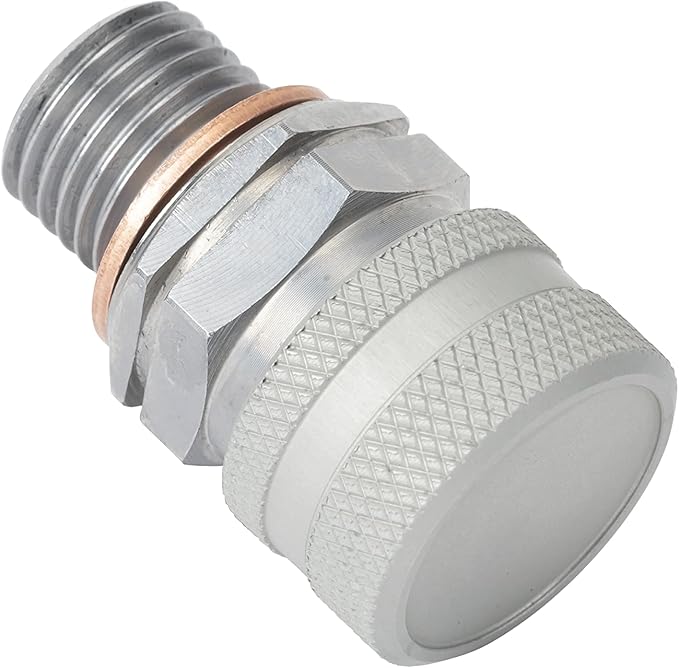 Stahlbus Oil Drain Valve Plug M12x1.25x12mm Steel - Clean, Easy, NO Tool Oil Change - Includes Oil Drain Plug, Washer, Cap, Connector, Hose Compatible with: Most Toyota, Nissan, Lexus, Infiniti