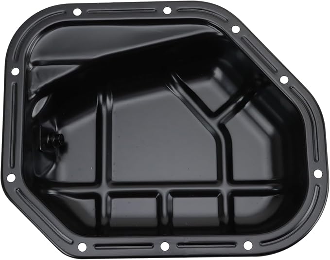 TRQ Engine Oil Pan Compatible with 2001-2005 Hyundai Santa Fe 2005-2009 Tucson 2005-2010 Kia Sportage