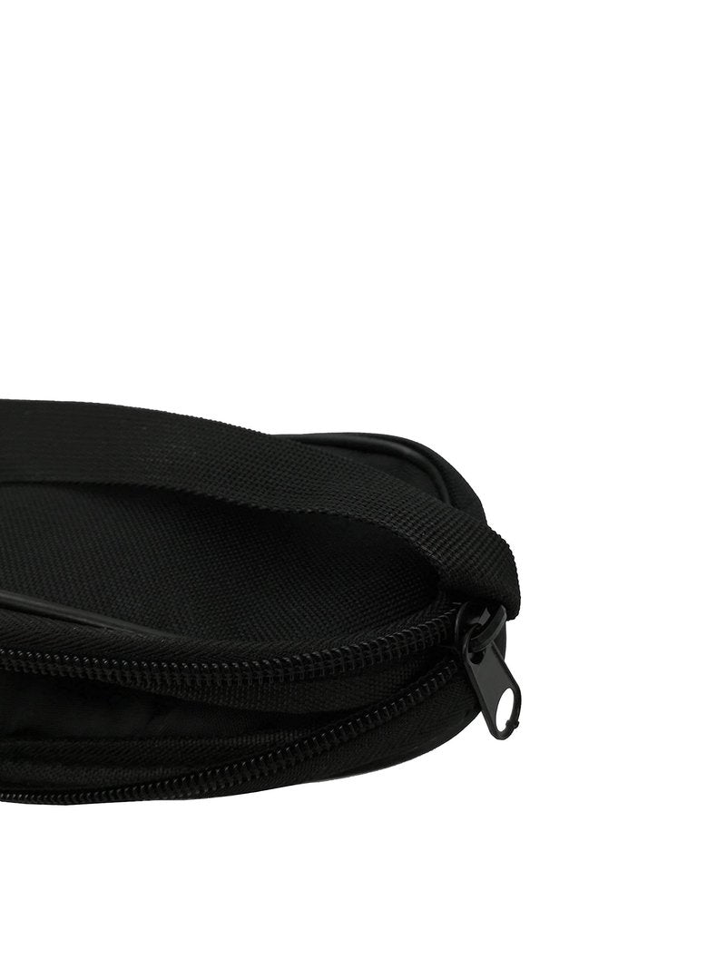 Silfrae Single Tennis Racket Cover Lightweight Padded Tennis Racquet Bag (Black, Small)