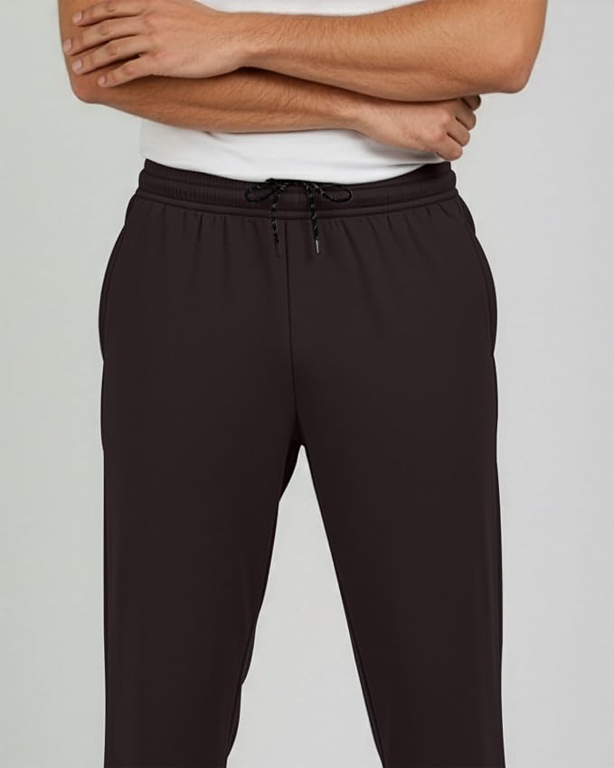 3 Pack Men's Mesh Open Bottom Sweatpants Active Athletic Workout Gym Pocket | Available in Big & Tall, Uncuffed, Elastic Waistband, Drawstring, Straight Leg, Running, Jogging, Exercise, Training, Sports