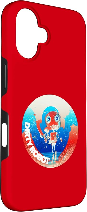 Dirty Robot my computer friend brand AI computing code cobot Case for iPhone 16