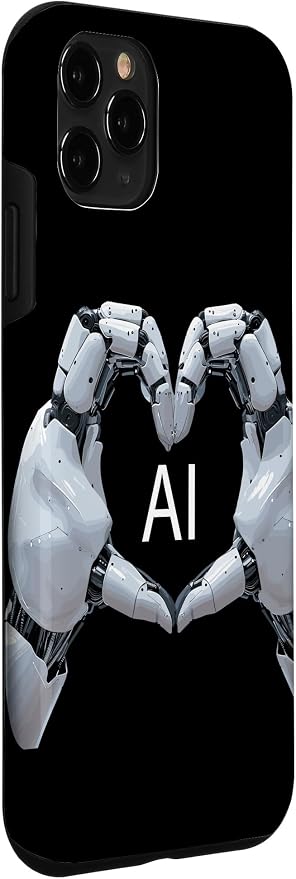 iPhone 11 Pro Love AI, Artificial Intelligence, robot hands Case