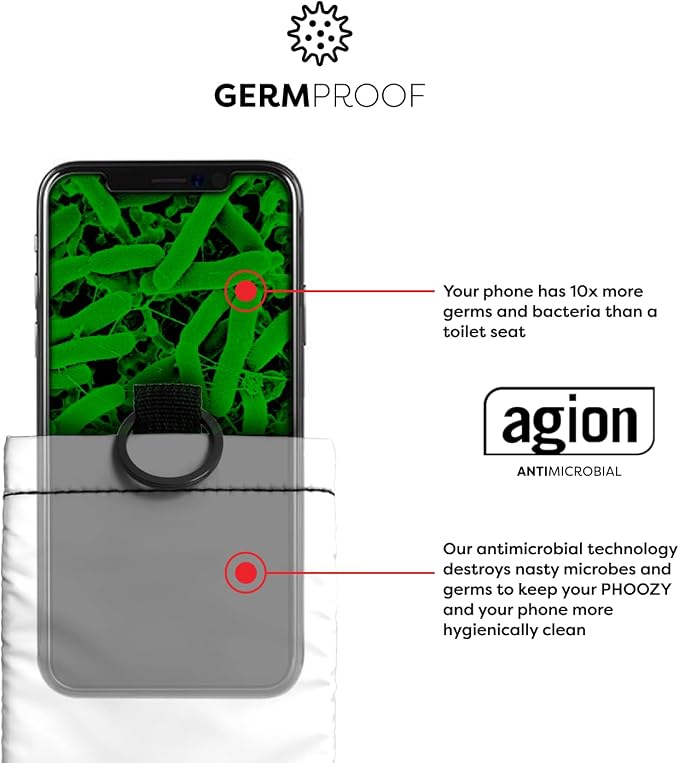PHOOZY Apollo II Thermal Phone Case with NASA-Derived Technology - Extends Battery Life 4X in Hot or Cold Weather - Military Grade 8-Foot Drop Protection Insulated Pouch - Large Black