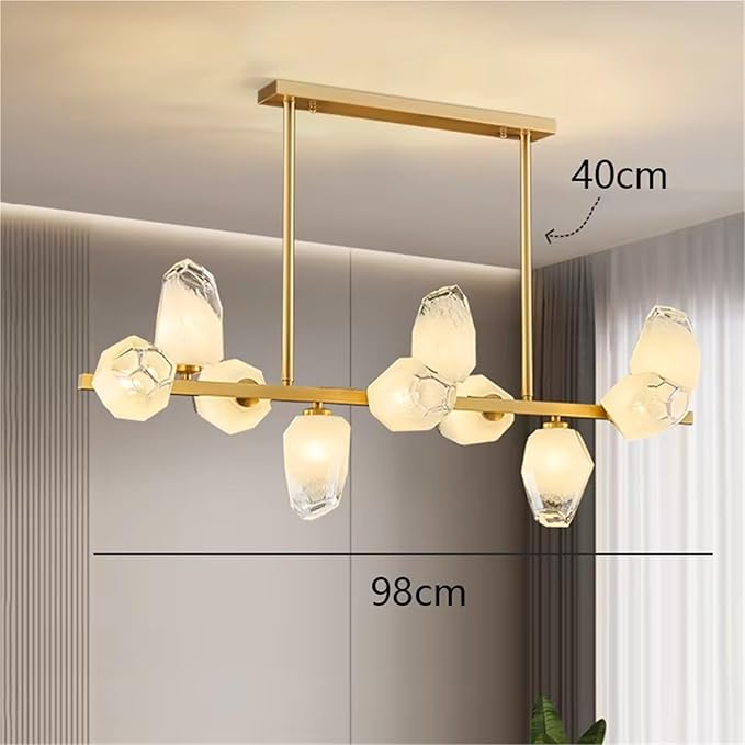 Nordic Smart Home Decoration Pendant Light, Living Room Dining Room LED Indoor Lighting Fixtures,Easy to Clean