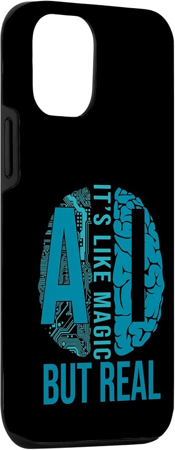 Artificial Intelligence Robot Futuristic AI Robotic Engineer Case for iPhone 12/12 Pro