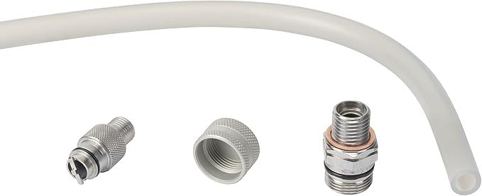 Stahlbus Oil Drain Valve Plug M12x1.25x12mm Steel - Clean, Easy, NO Tool Oil Change - Includes Oil Drain Plug, Washer, Cap, Connector, Hose Compatible with: Most Toyota, Nissan, Lexus, Infiniti