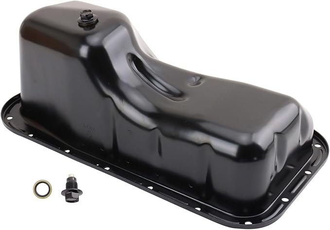TRQ Engine Oil Pan Compatible with 1989-1995 Geo Tracker Suzuki Sidekick