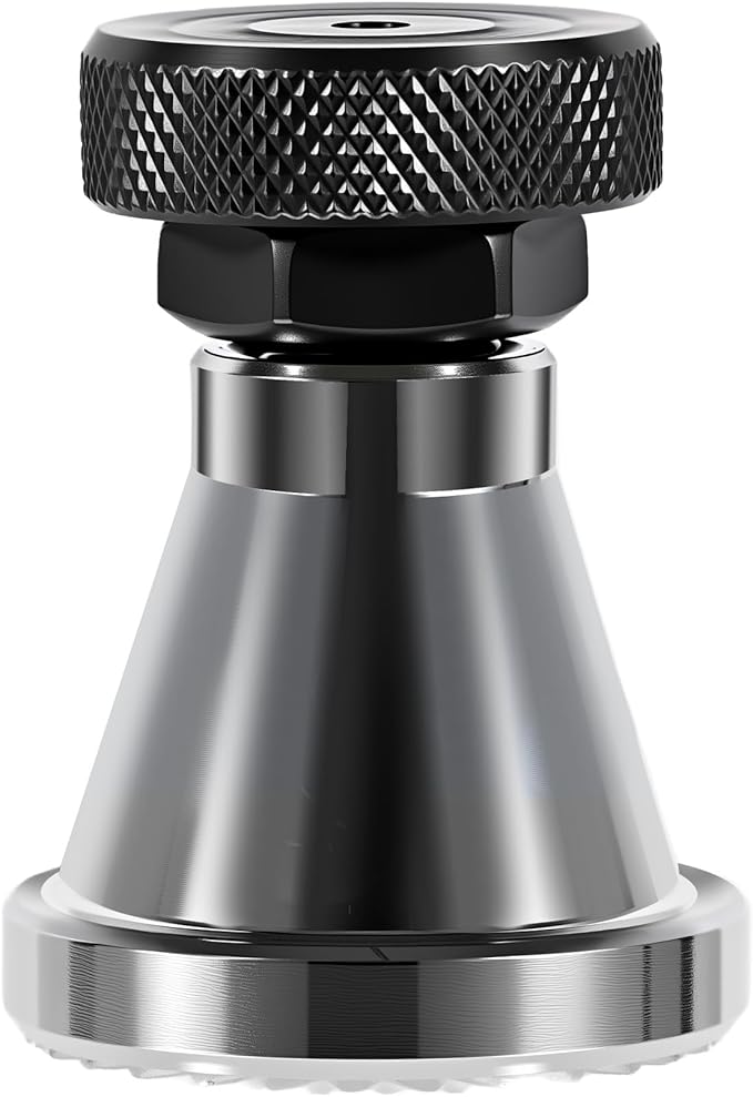 4 PCS Adjustable Screw Jack Stands, 2.63" to 4.02" Heavy Duty M18 Post Machinist Screw Jack Stands, 5 Tons Capacity for Large Drilling Milling Machines Leveling Jacks