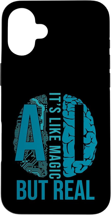 Artificial Intelligence Robot Futuristic AI Robotic Engineer Case for iPhone 16 Plus