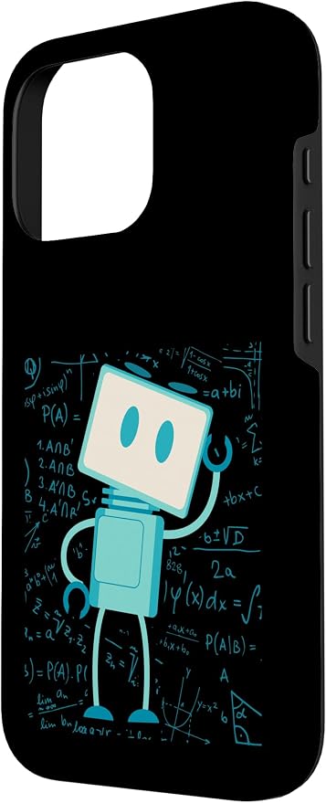 Artificial Intelligence Robot Futuristic AI Robotic Engineer Case for iPhone 16 Pro