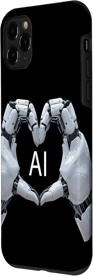 iPhone 11 Pro Love AI, Artificial Intelligence, robot hands Case
