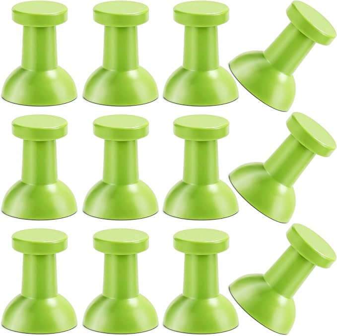 LOVIMAG Fridge Magnets 20Pcs, Magnet for Refrigerator Whiteboard, Green | Small Strong Neodymium Metal Cute Push Pin for Classroom, Kitchen, Accessories Decorative, Office, Calendar